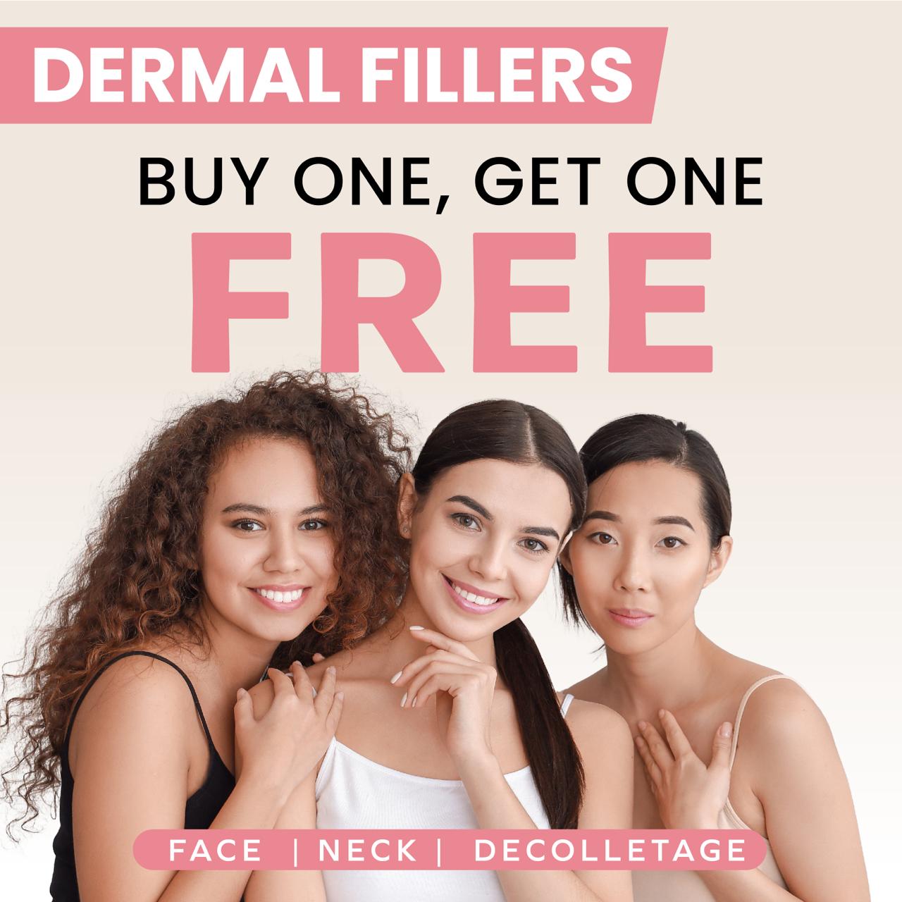 Dermal fillers - Buy one get one free